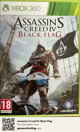 Assassin's Creed IV: Black Flag Xbox 360, Germany box front