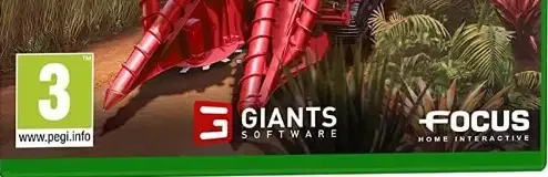 Farming Simulator 17, the PEGI square on its front