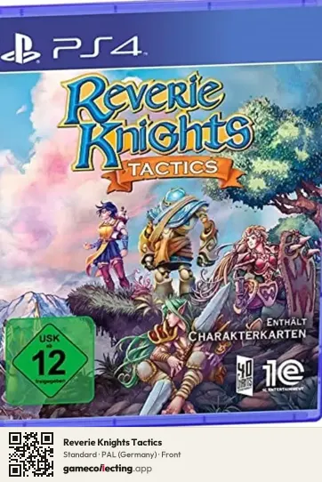 Reverie Knights Tactics PlayStation 4, Germany box front