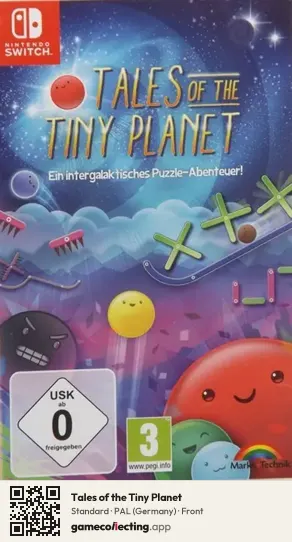 Tales of the Tiny Planet Nintendo Switch, Germany box front