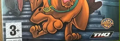 Scooby-Doo! Mystery Mayhem, the PEGI square on its front