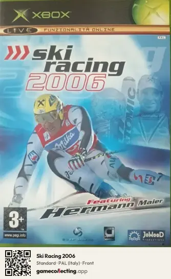 Ski Racing 2006 Xbox, Italy box front