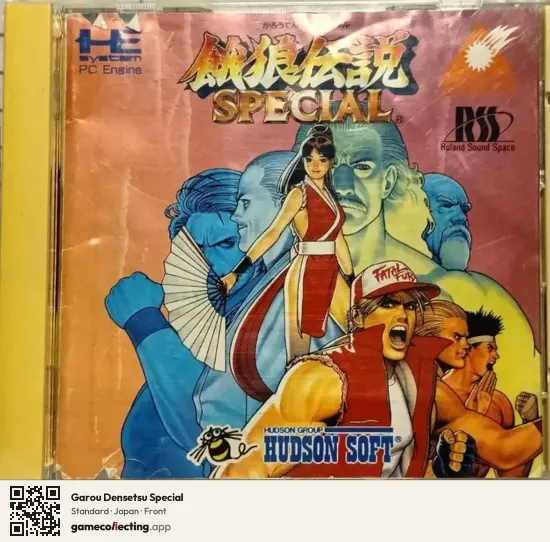 Garou Densetsu Special TurboGrafx-CD, Japan box front