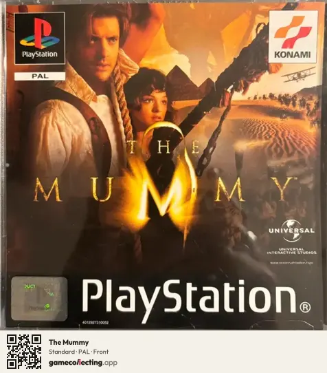 The Mummy PlayStation, PAL box front