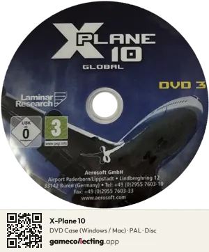 X-Plane 10 Computer, PAL disc