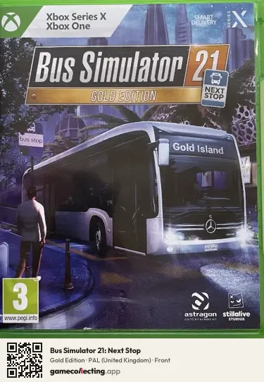 Bus Simulator 21: Next Stop Xbox Series X, United Kingdom box front