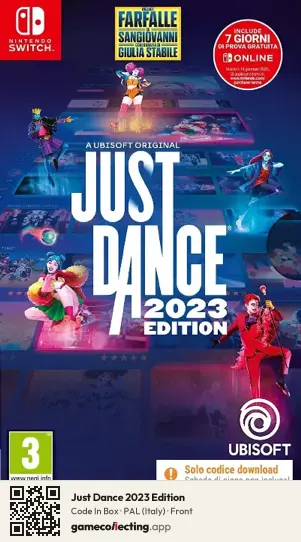 Just Dance 2023 Edition Nintendo Switch, Italy box front