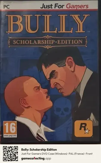Bully: Scholarship Edition Computer, France box front