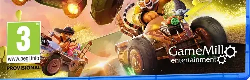 DreamWorks All-Star Kart Racing, the PEGI square on its front