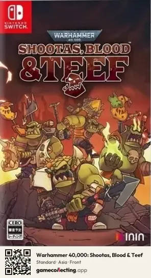 Warhammer 40,000: Shootas, Blood & Teef Nintendo Switch, Asia box front