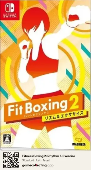 Fitness Boxing 2: Rhythm & Exercise Nintendo Switch, Asia box front