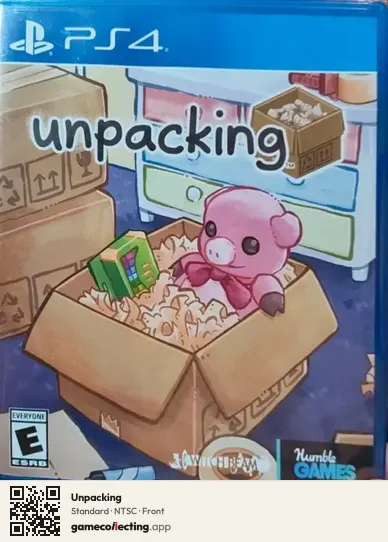 Unpacking PlayStation 4, NTSC box front