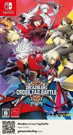 BlazBlue: Cross Tag Battle Nintendo Switch, Asia box front