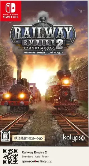 Railway Empire 2 Nintendo Switch, Asia box front