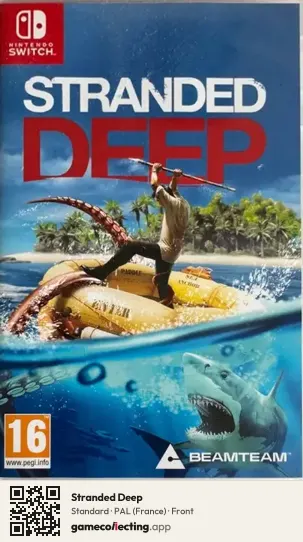 Stranded Deep Nintendo Switch, France box front