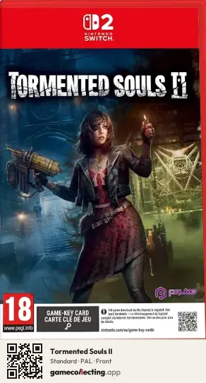 Tormented Souls II Nintendo Switch 2, PAL box front