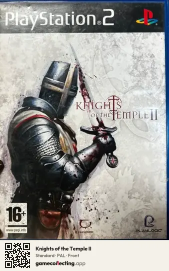 Knights of the Temple II PlayStation 2, PAL box front
