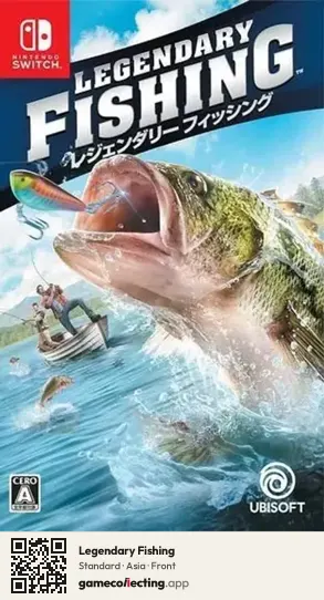 Legendary Fishing Nintendo Switch, Asia box front