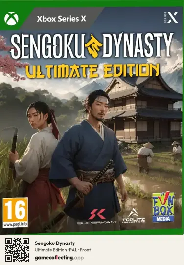 Sengoku Dynasty Xbox Series X, PAL box front