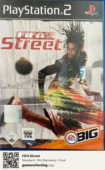 FIFA Street PlayStation 2, Germany box front