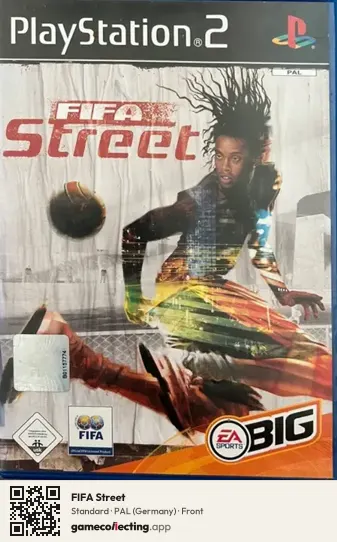 FIFA Street PlayStation 2, Germany box front