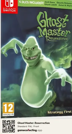 Ghost Master: Resurrection Nintendo Switch, PAL box front