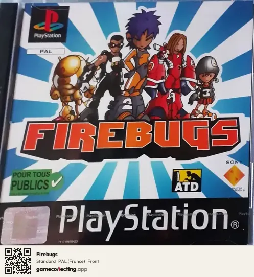Firebugs PlayStation, France box front