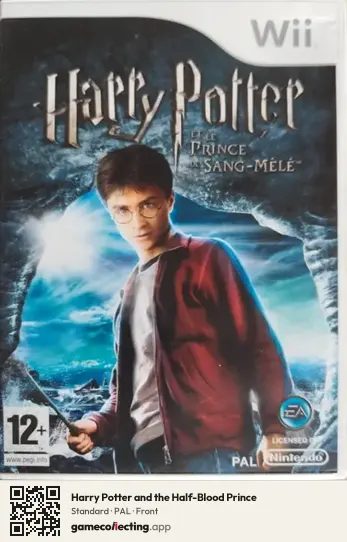 Harry Potter and the Half-Blood Prince Nintendo Wii, PAL box front