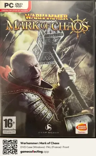 Warhammer: Mark of Chaos Computer, France box front