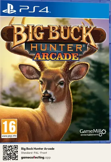 Big Buck Hunter Arcade PlayStation 4, PAL box front