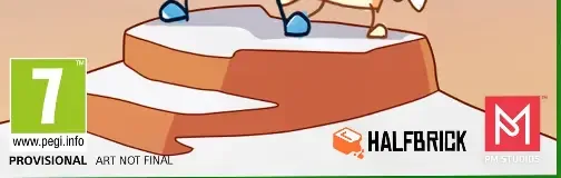 Bluey's Quest for the Gold Pen, the PEGI square on its front