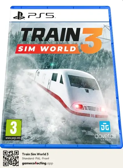 Train Sim World 3 PlayStation 5, PAL box front