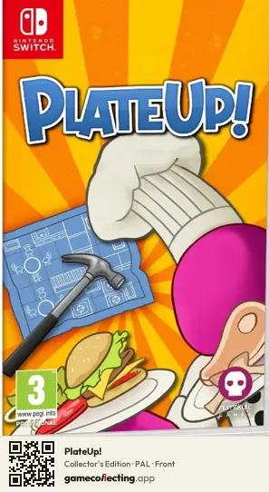 PlateUp! Nintendo Switch, PAL box front