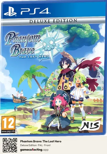 Phantom Brave: The Lost Hero PlayStation 4, PAL box front