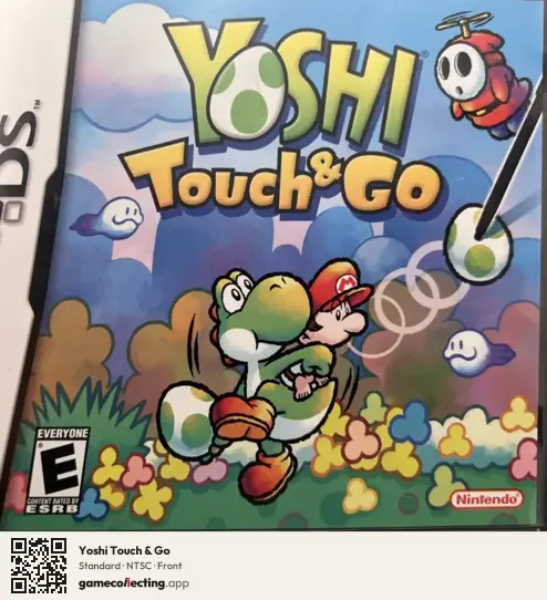 Yoshi Touch & Go Nintendo DS, NTSC box front
