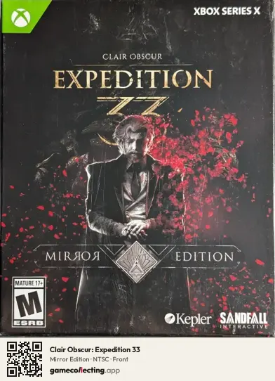 Clair Obscur: Expedition 33 Xbox Series X, NTSC box front