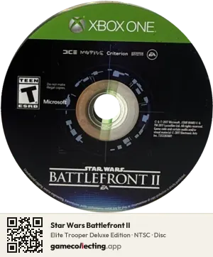 Star Wars Battlefront II Xbox One, NTSC disc