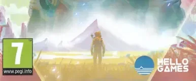 No Man's Sky, the PEGI square on its front