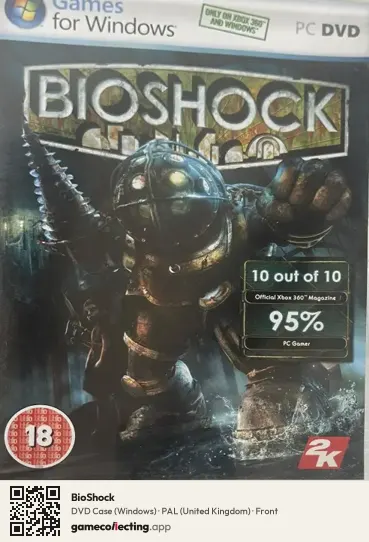 BioShock Computer, United Kingdom box front