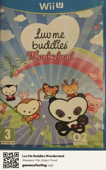 Luv Me Buddies Wonderland Nintendo Wii U, Italy box front
