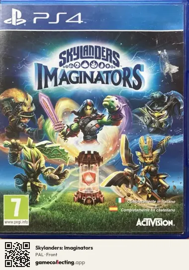 Skylanders: Imaginators PlayStation 4, PAL box front