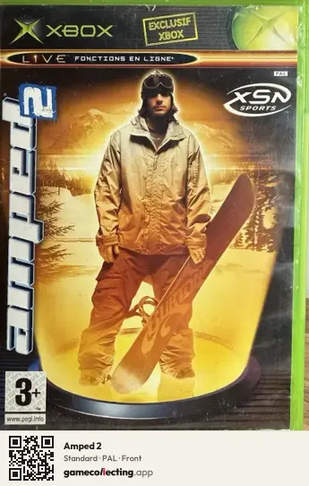 Amped 2 Xbox, PAL box front