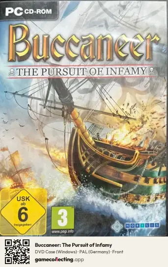 Buccaneer: The Pursuit of Infamy Computer, Germany box front