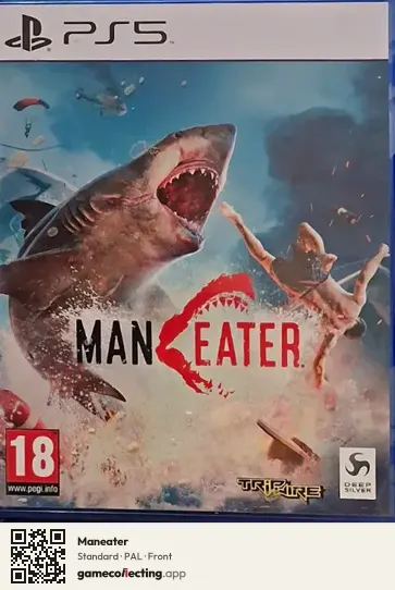 Maneater PlayStation 5, PAL box front