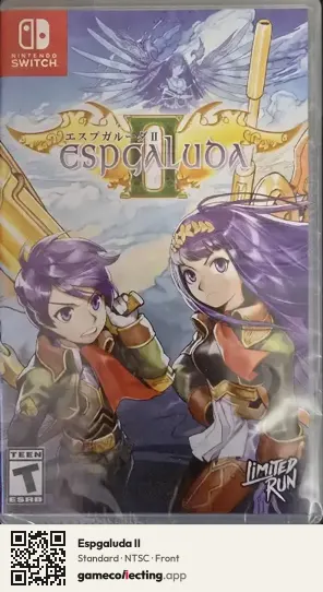 Espgaluda II Nintendo Switch, NTSC box front