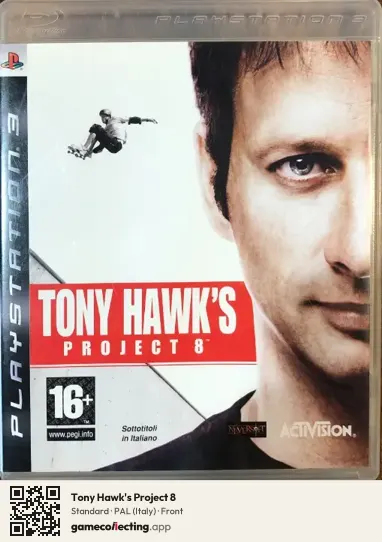 Tony Hawk's Project 8 PlayStation 3, Italy box front