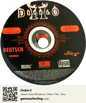Diablo II Computer, PAL disc