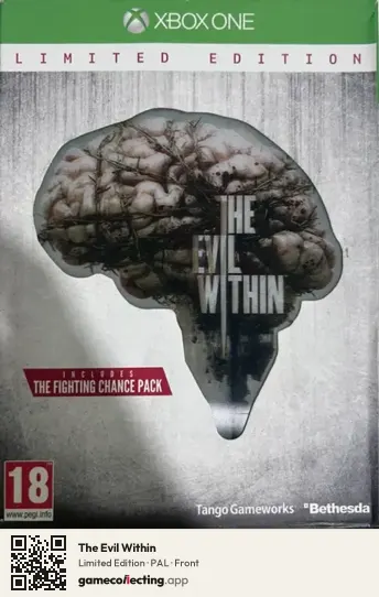 The Evil Within Xbox One, PAL box front