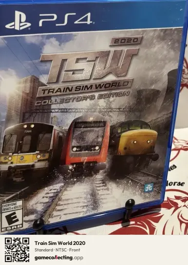 Train Sim World 2020 PlayStation 4, NTSC box front