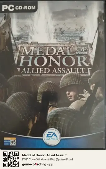 Medal of Honor: Allied Assault Computer, Spain box front